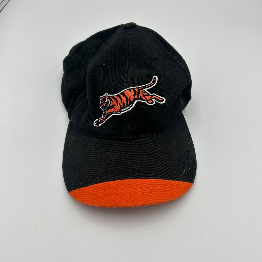 Annco Hat Mens OSFA Black Cincinnati Bengals Vintage Snapback Leaping Tiger
